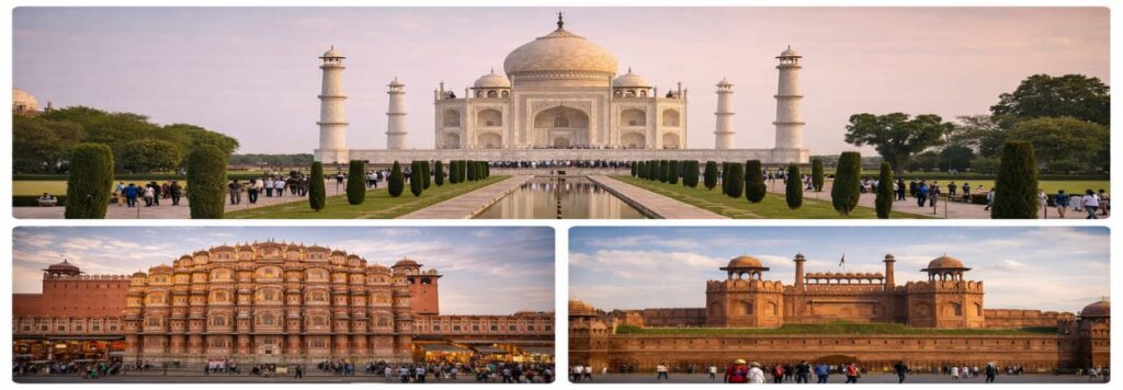 Golden Triangle Agra Delhi Jaipur Tour